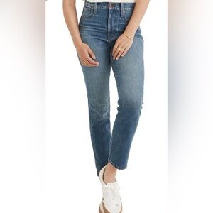 Madewell Perfect Vintage Jeans, barnwell (medium) wash, size 28, EUC